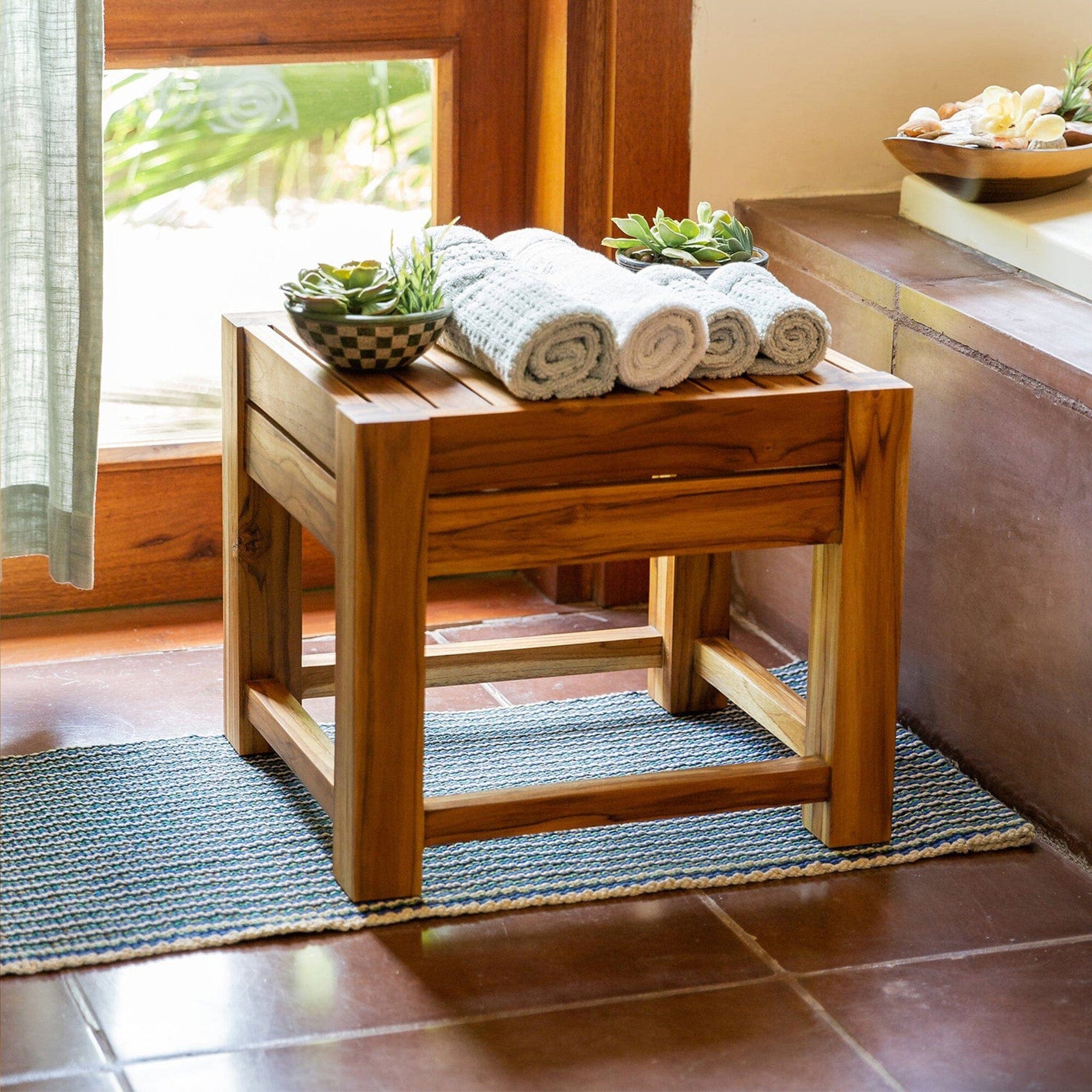 Spa shower online stool