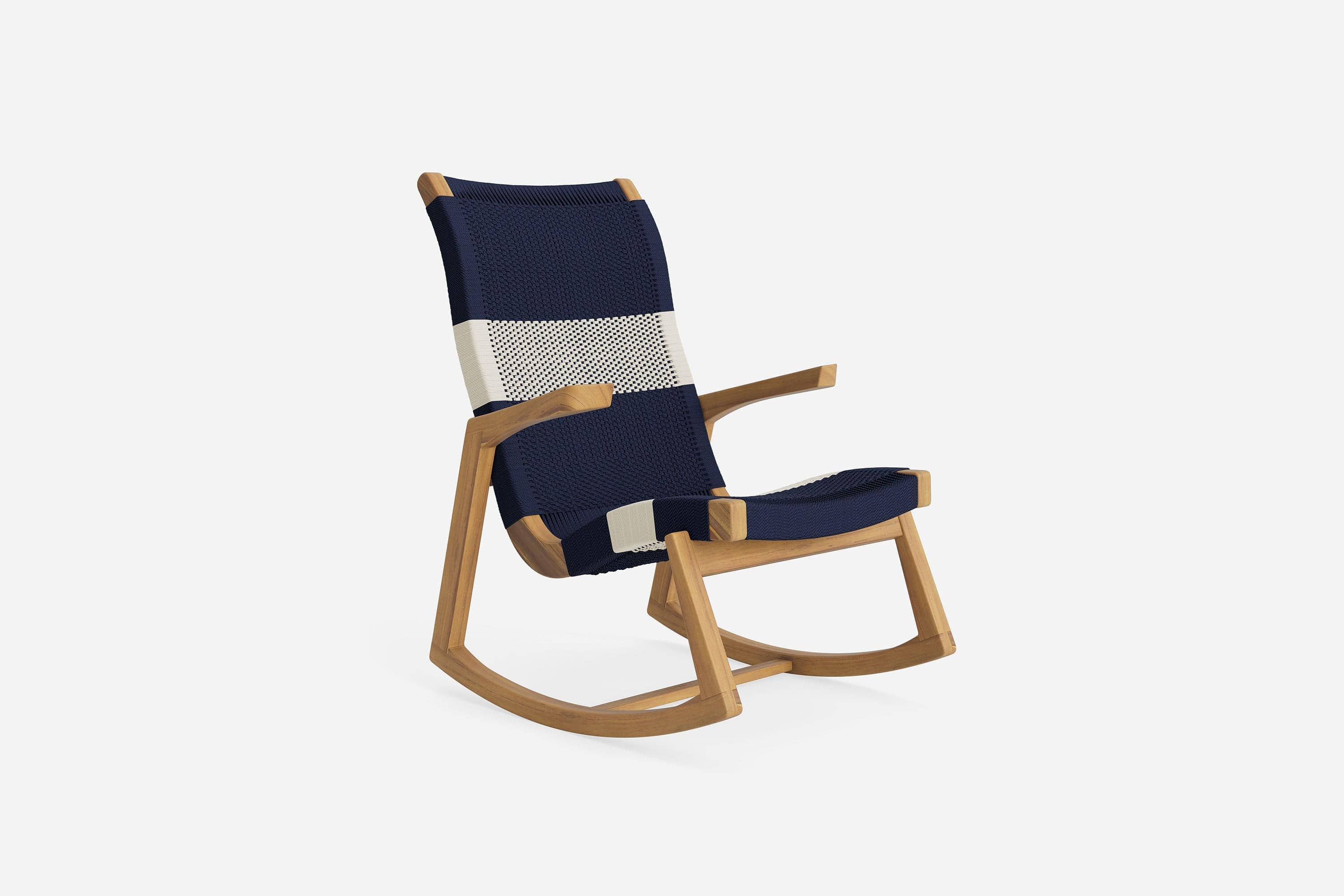 Navy rocking online chair