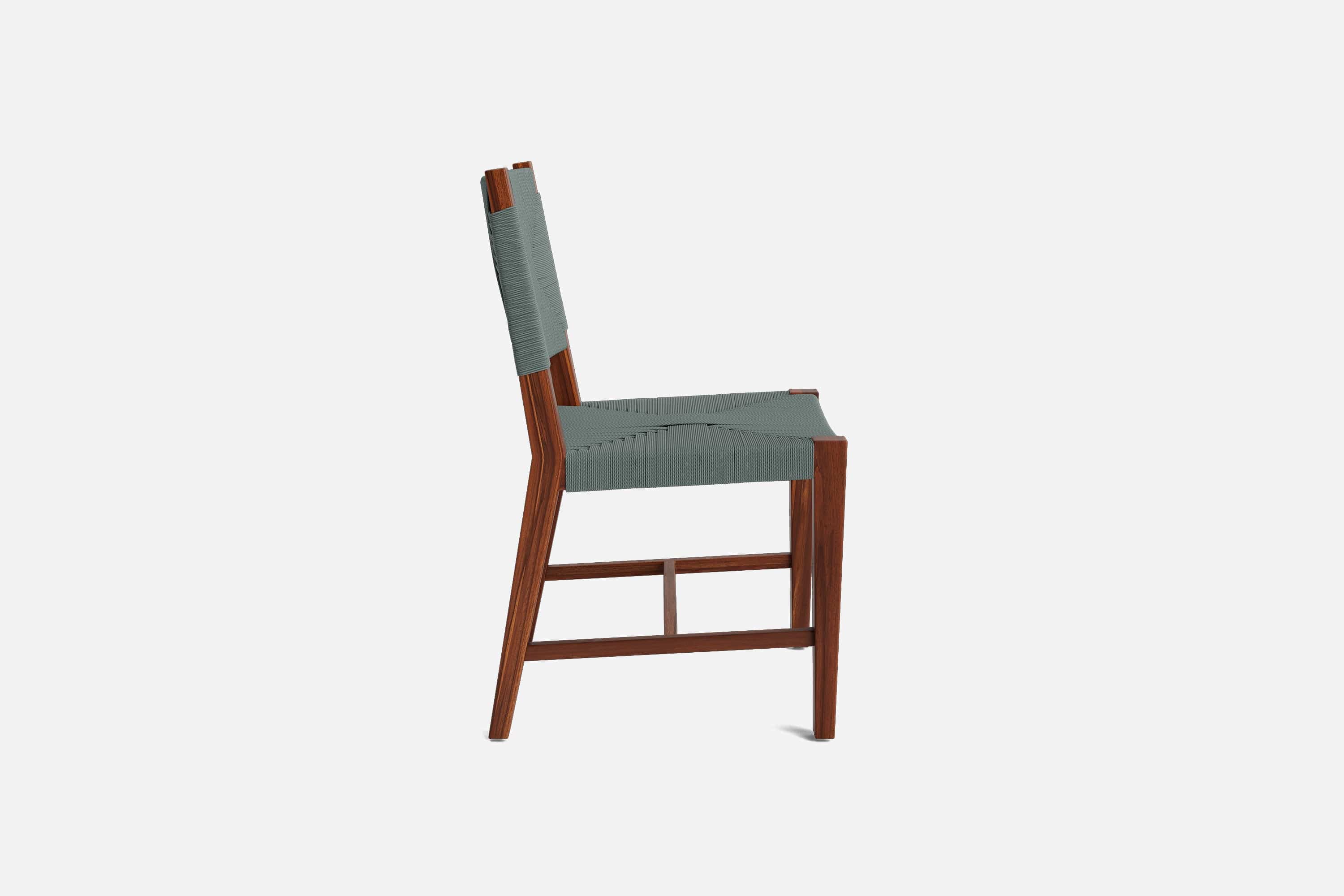 Monimbo Dining Chair | Basil Cross Braided Cord