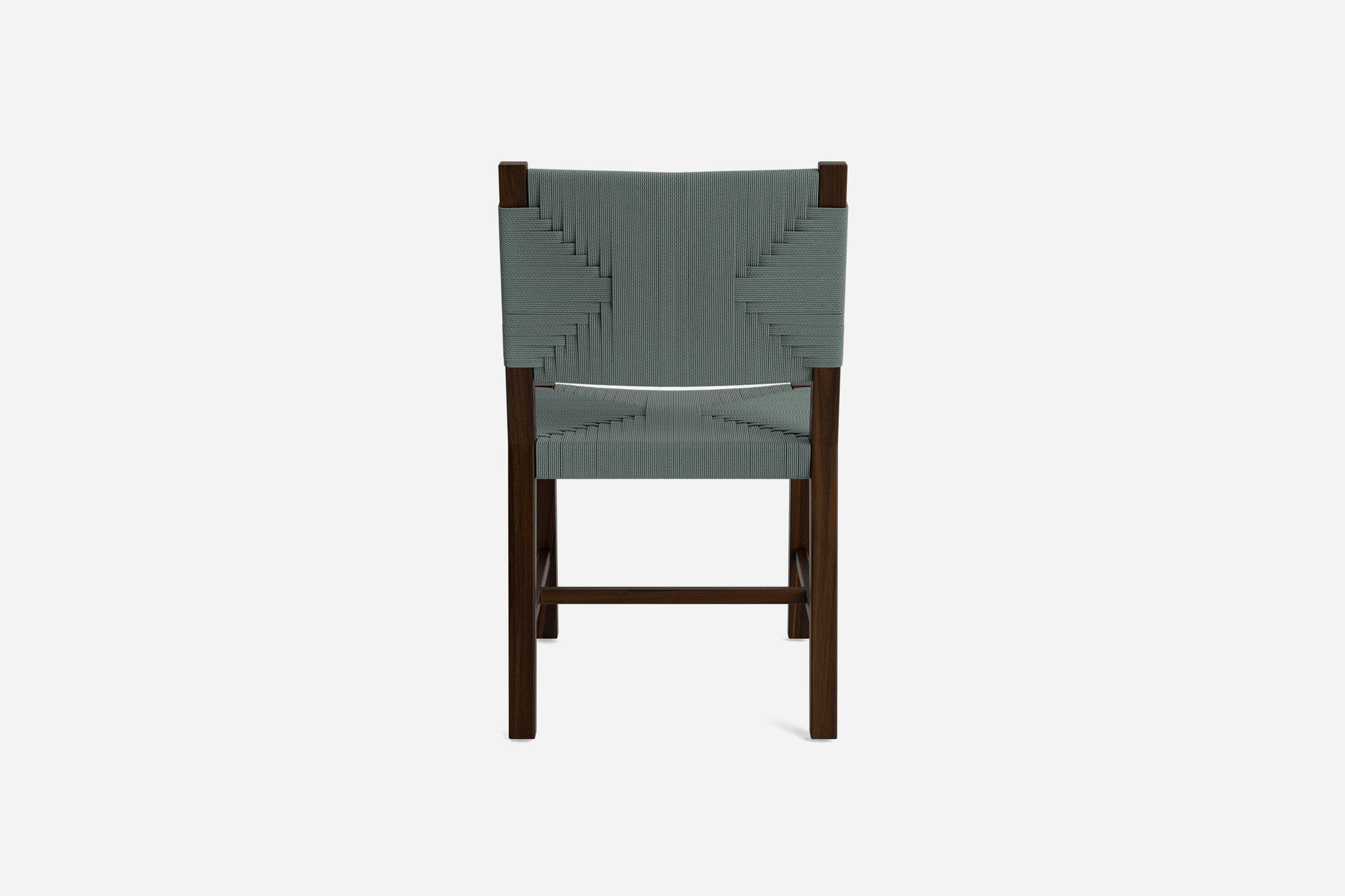 Monimbo Dining Chair | Basil Cross Braided Cord